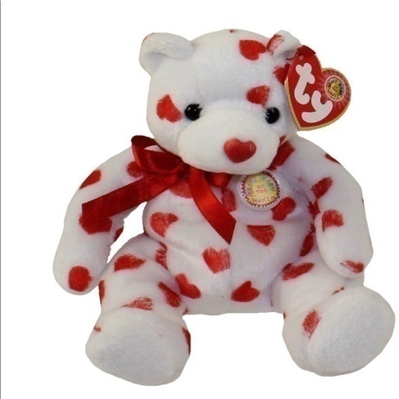 Ty Other - TY Beanie Baby - HEARTTHROB the Bear (BBOM February 2004)